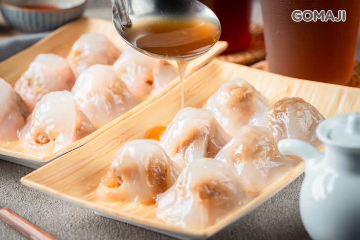 清蒸豬肉肉圓/清蒸蝦仁肉圓