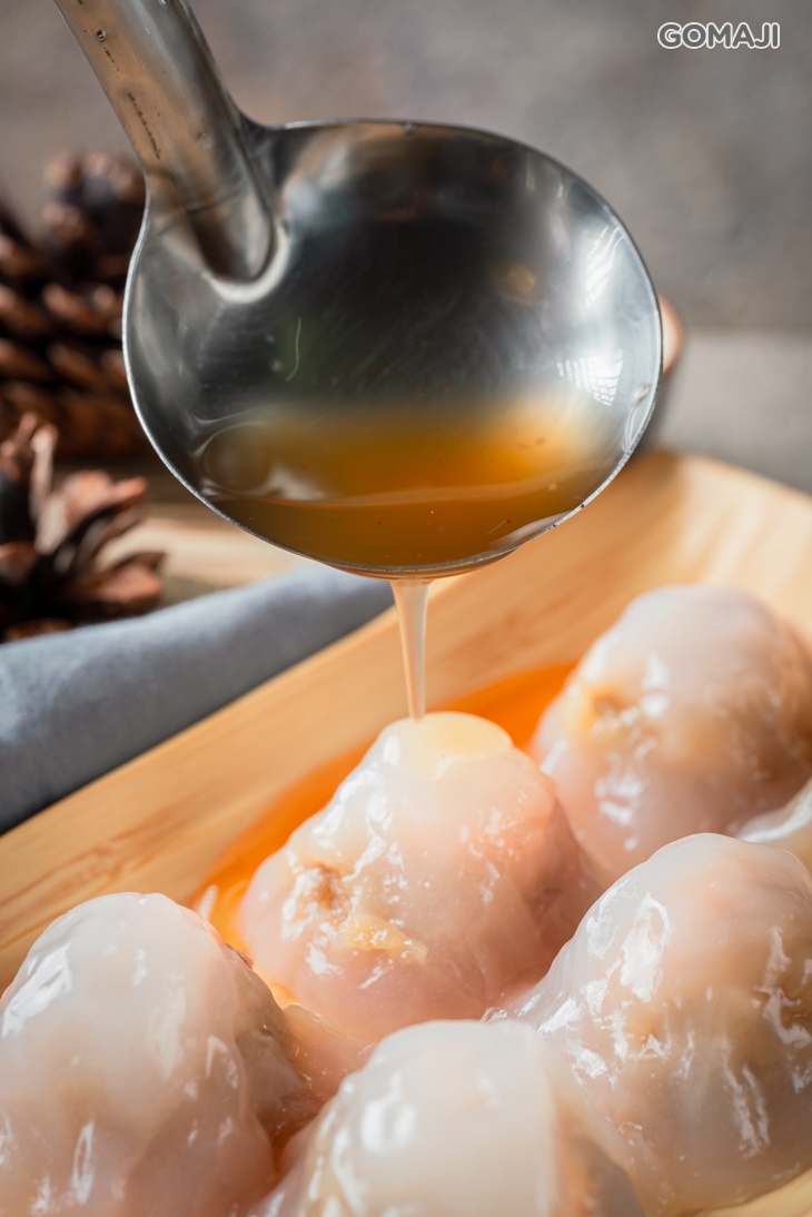 清蒸豬肉肉圓/清蒸蝦仁肉圓