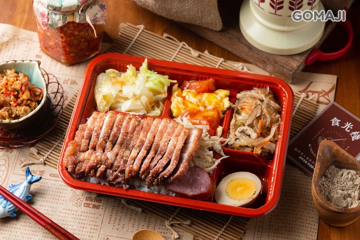 炸紅燒肉便當