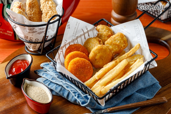 干貝酥+麥克雞塊+黃金脆薯