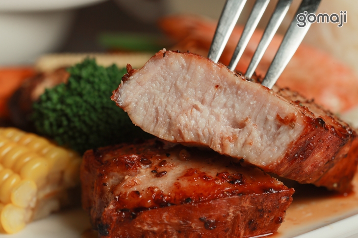 松阪豬厚排套餐