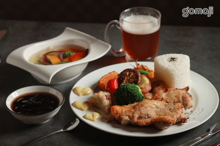 義式雞腿排套餐