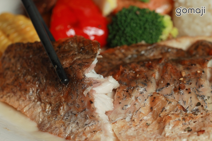 鮮嫩鱸魚排套餐