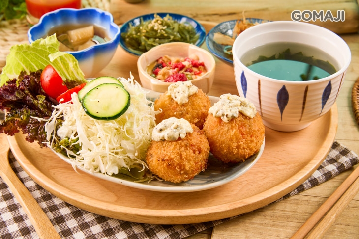 松露塔塔起司炸飯糰