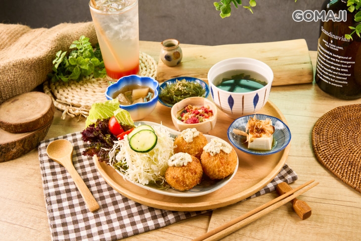 松露塔塔起司炸飯糰