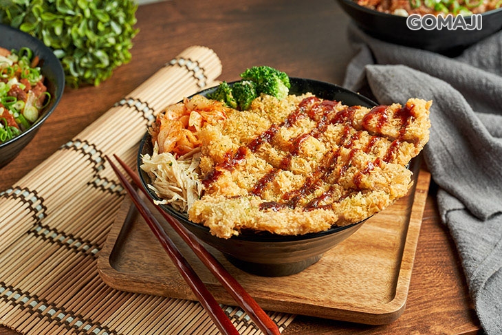 炸豬排丼