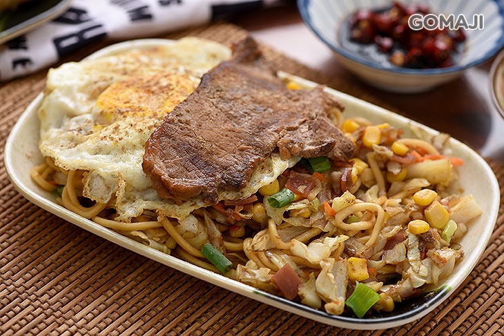 炒麵肉排