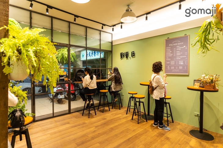 野餐，日。健康餐盒(台北士林店)