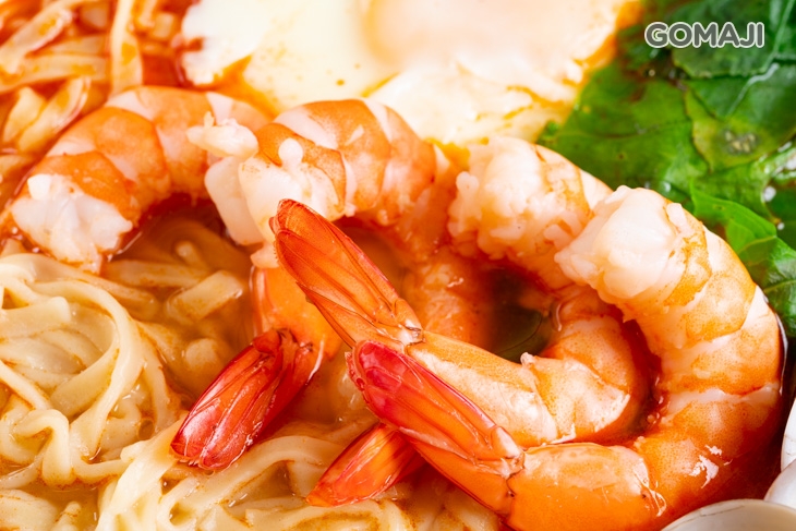 鮮蝦蛤蠣麵