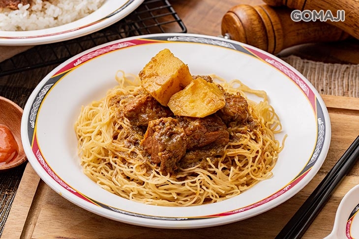 咖哩牛腩撈麵