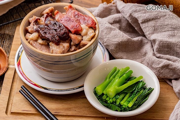原盅臘味排骨飯