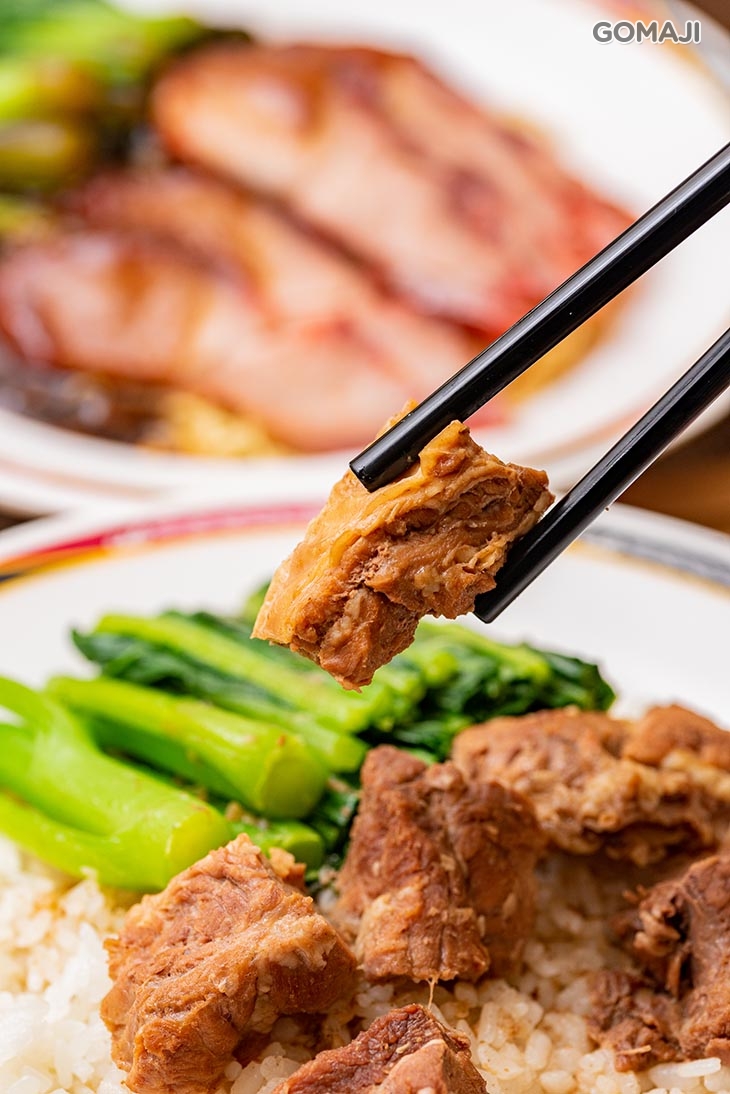 柱侯牛腩飯