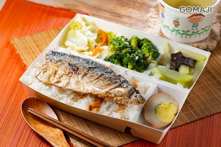 鮮煎鯖魚飯