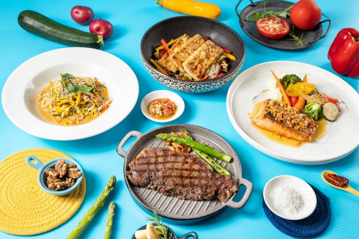 西式主菜大合照