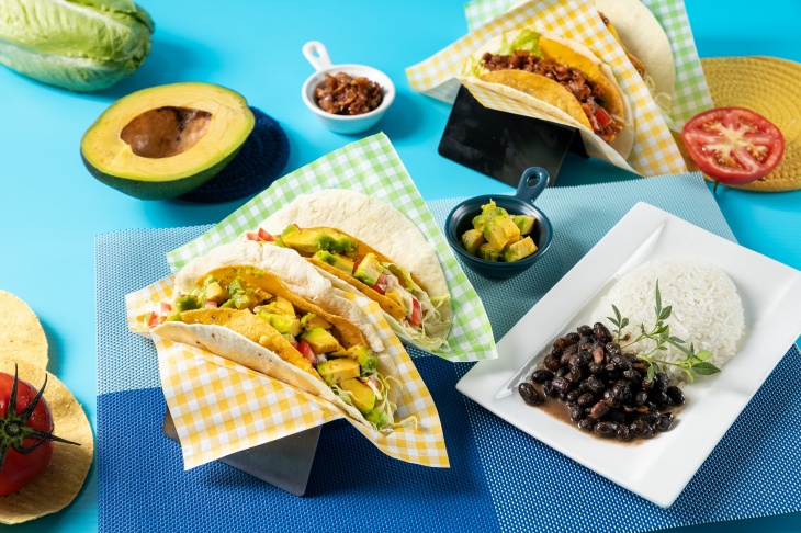 墨西哥酪梨番茄塔可餅