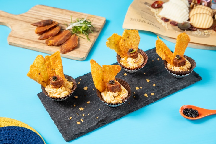 金盞烏魚子小點