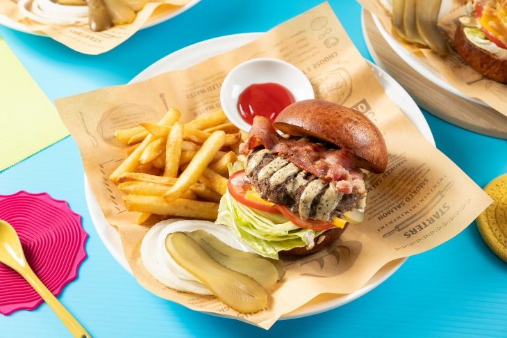 松露醬培根起司牛肉堡