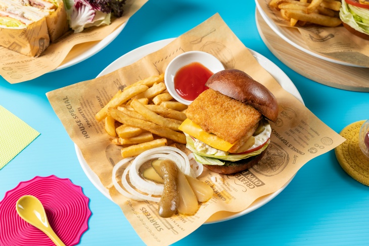 抹茶塔塔鱈魚堡