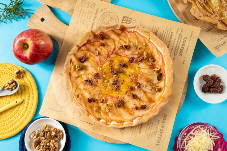 肉桂蘋果披薩