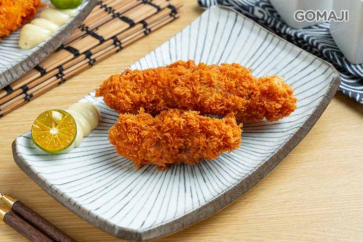  炸牡蠣