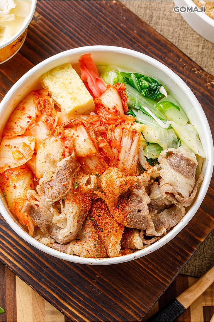 牛丼(韓式泡菜)