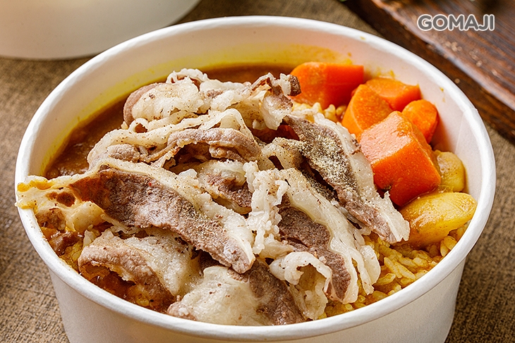 雪花牛丼(咖哩)