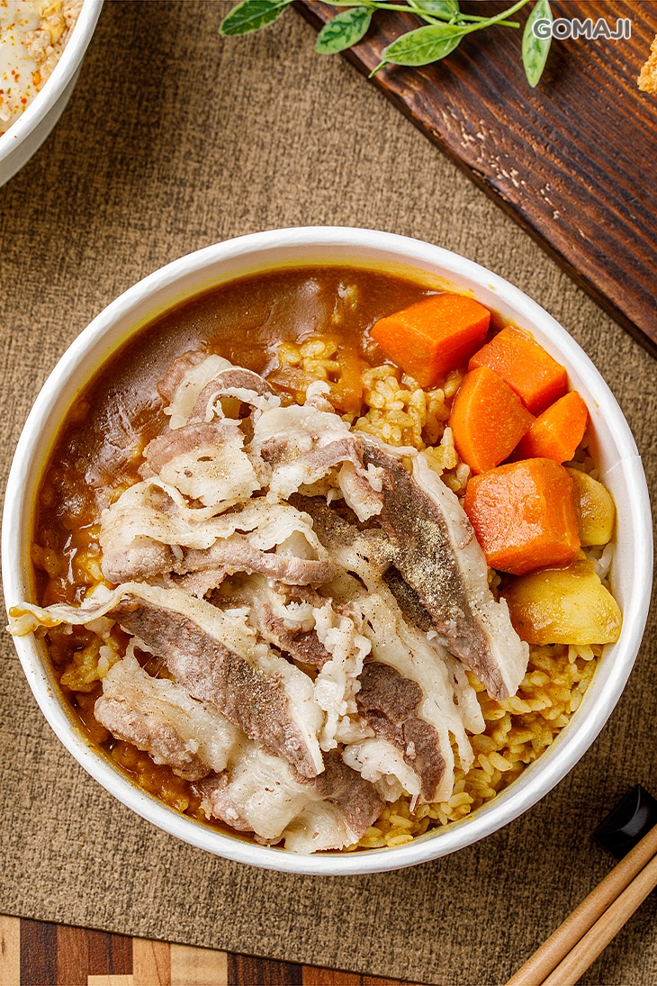 雪花牛丼(咖哩)