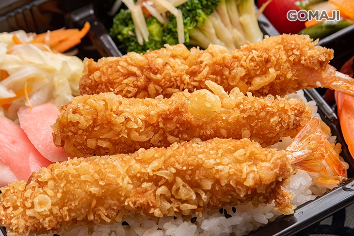 炸蝦定食