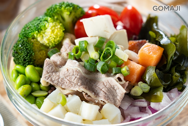 牛肉/豆腐/鮭魚