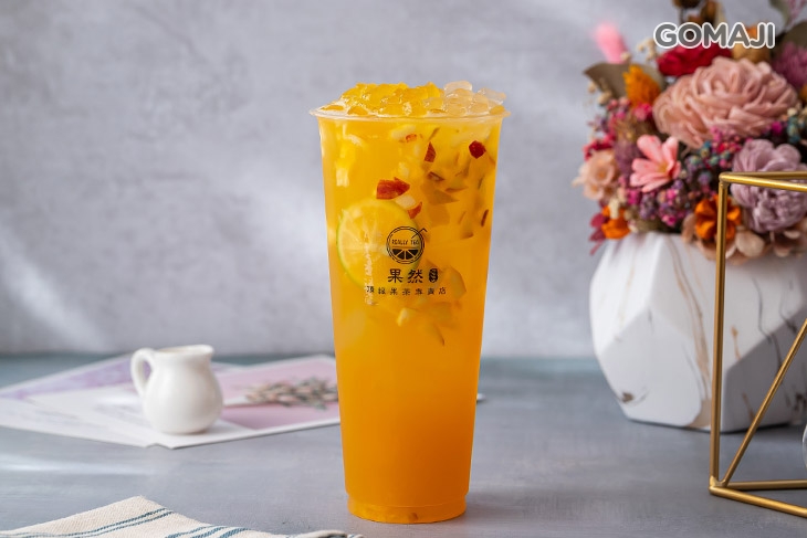 果然雙Q水果茶
