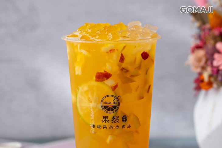 果然雙Q水果茶