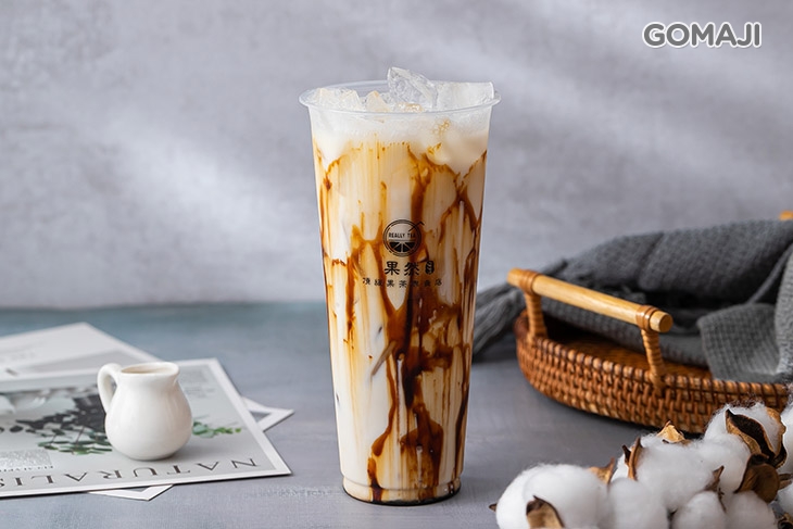 琥珀黑糖鮮奶茶