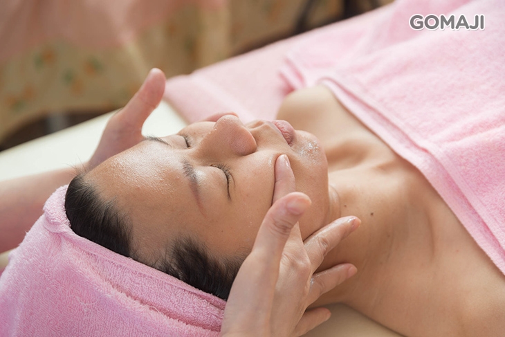  洋甘菊人參按摩舒壓