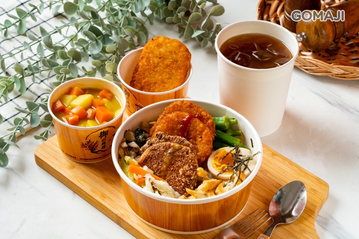 滿足雙排丼飯套餐