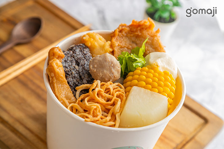 甜不辣鍋燒意麵