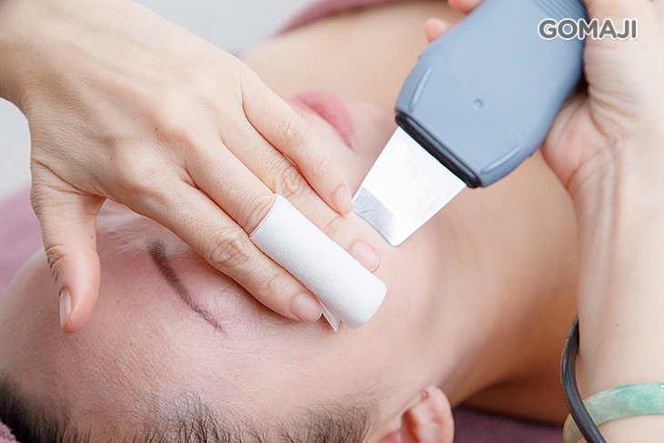 鏟型美容震動淨化毛孔粉刺清潔