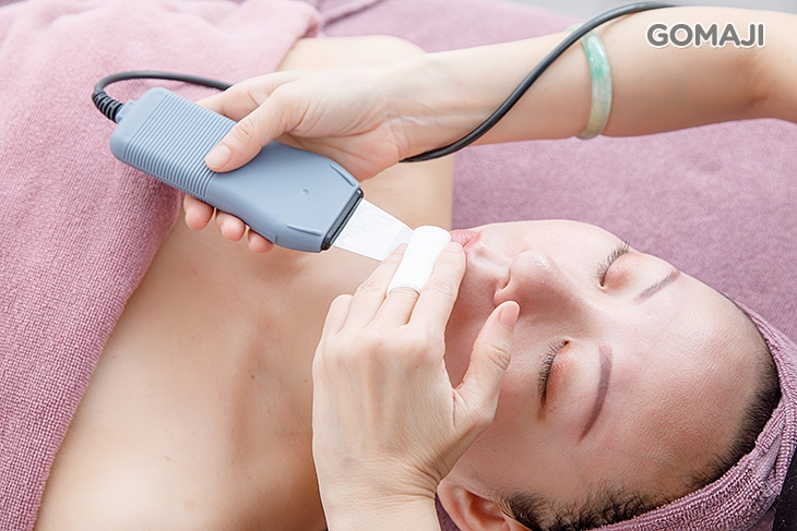 鏟型美容震動淨化毛孔粉刺清潔