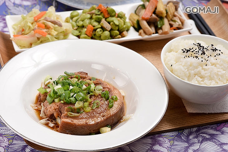 香滷三層肥肉套餐