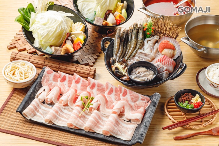 海鮮總匯豚肉三饗