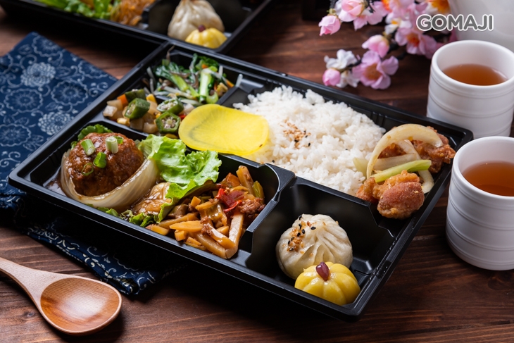 醋溜魚片+梅林椒鹽雞