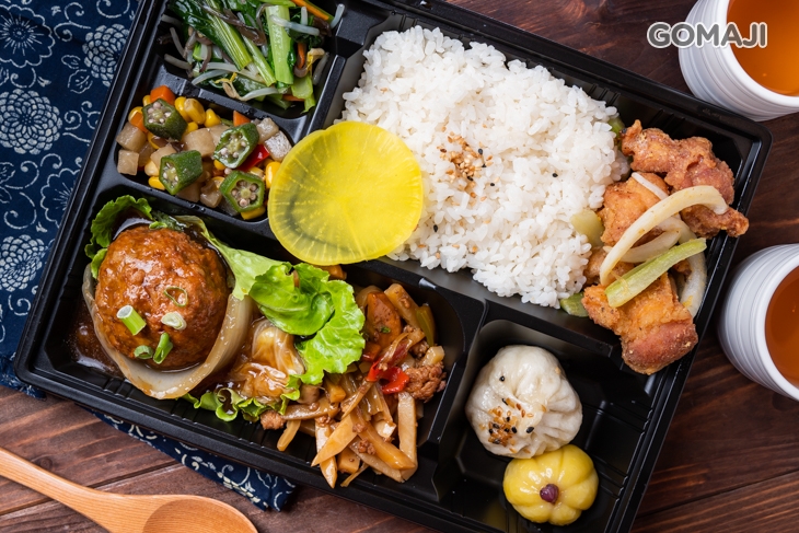 醋溜魚片+梅林椒鹽雞