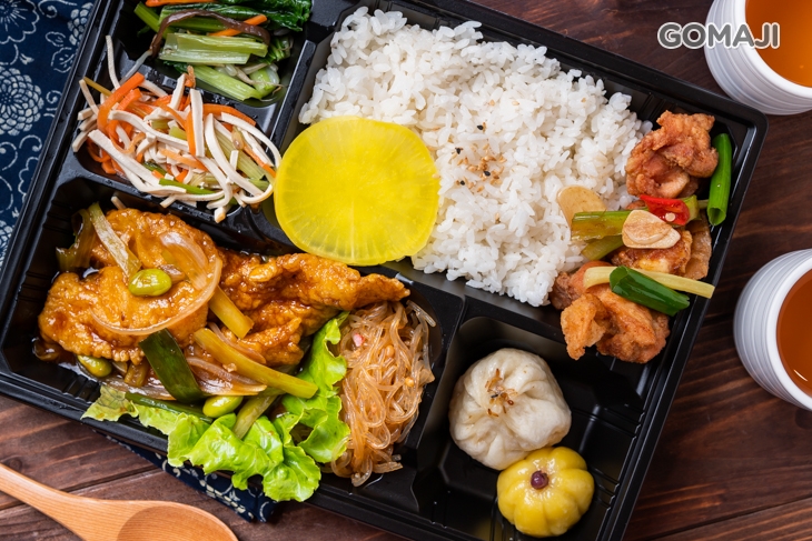 紅燒獅子頭+詠豐金沙雞