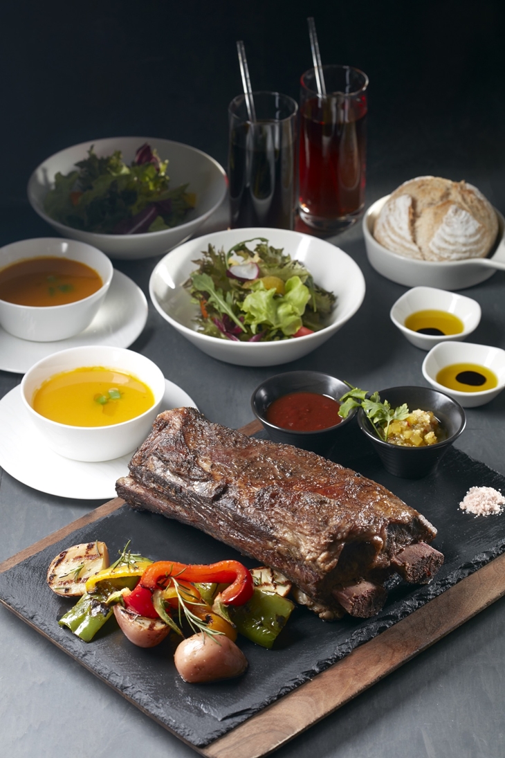 巨無霸美國精選級牛肋骨排60盎司雙人義饗套餐