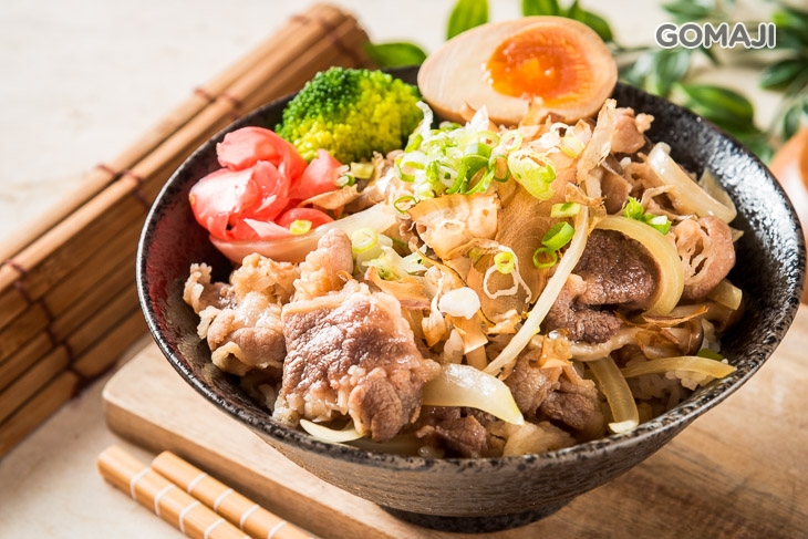 雪花牛丼