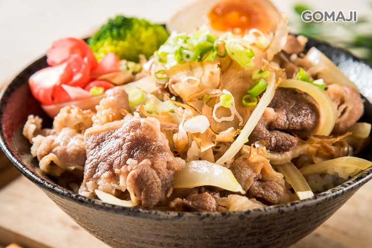 雪花牛丼