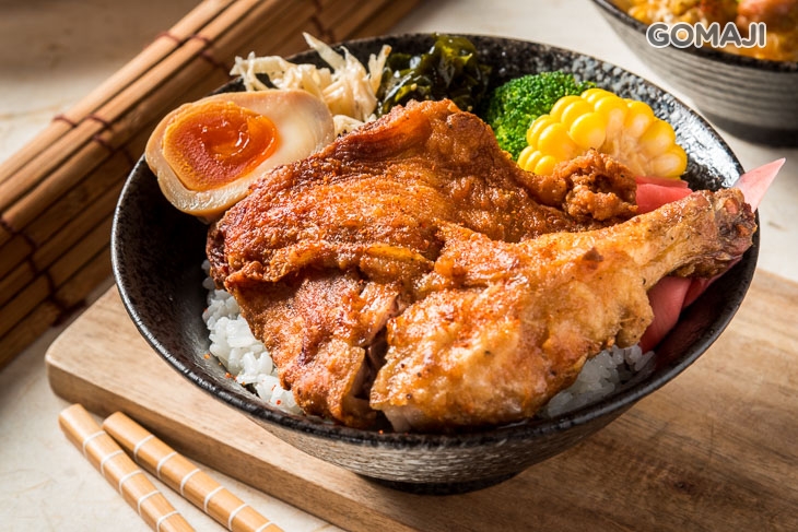 酥炸雞腿丼