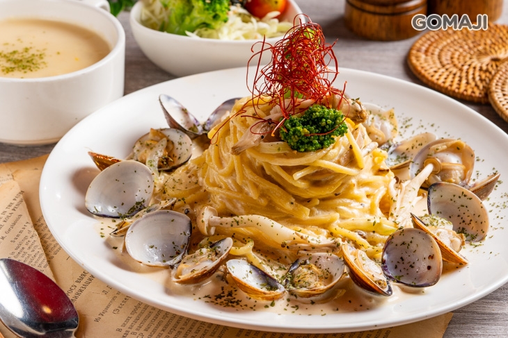 奶油蛤蠣義大利麵