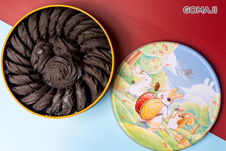 ButterCookie兔兔曲奇派對(黑爵可可，典雅紅)