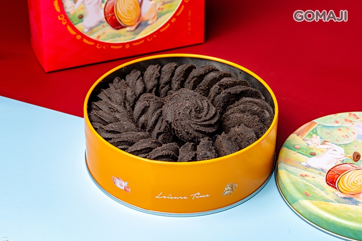 ButterCookie兔兔曲奇派對(黑爵可可，典雅紅)