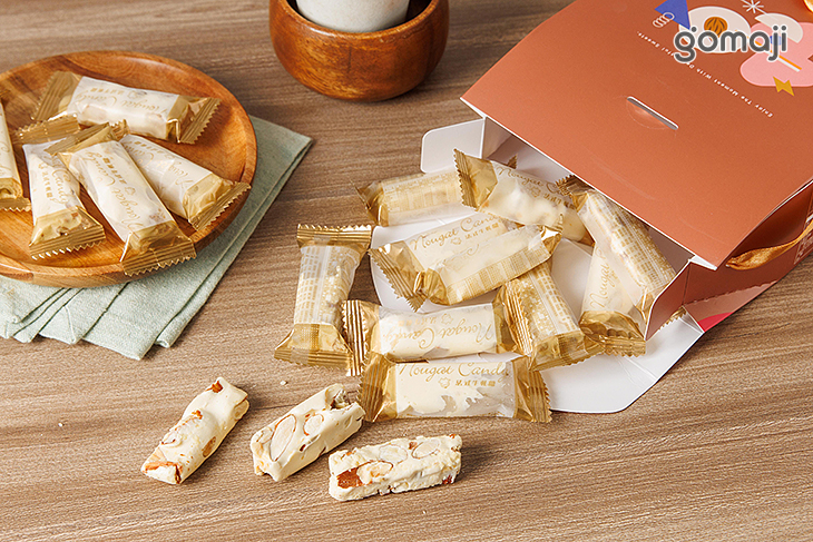 諾爵特牛軋糖(牛奶杏仁果)一盒